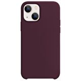 Buff iPhone 13 Mini Rubber Fit Kılıf Plum