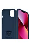 Iphone 13 Rubber Fit Kilif Lacivert