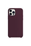 Buff Apple iPhone 13 Pro Rubber Fit Kılıf Mor