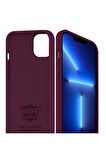 Buff Apple iPhone 13 Pro Rubber Fit Kılıf Mor