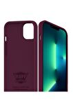 Buff iPhone 13 Pro Max Rubber Fit Kılıf Mürdüm