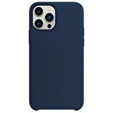 Buff iPhone 13 Pro Max Rubber Fit Kılıf Navy Blue