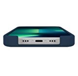 Buff iPhone 13 Pro Max Rubber Fit Kılıf Navy Blue