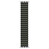 Buff Apple Watch Uyumlu Bands Braided 42/44 S Black Green 
