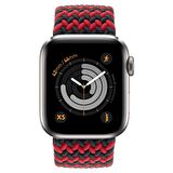 Buff Apple Watch Uyumlu Bands Braided 42/44 XS Black Red 
