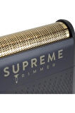 Supreme Trimmer Solo Siyah Tek Folyo Shaver | 7800 RPM Motor, USB-C, Hipoalerjenik Folyo