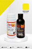 Special Açık Sarı Deri Boyası ve Cilası 100 mL - 2'li Set / Mont Eşya Çanta Deri Boyası