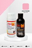 Special Açık Pembe Deri Boyası ve Cilası 100 mL - 2'li Set / Mont Eşya Çanta Deri Boyası