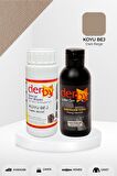 Special Koyu Bej Deri Boyası ve Cilası 100 mL - 2'li Set / Mont Eşya Çanta Deri Boyası