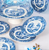 Fecra Vintage Blue 8 Parça Sunum Seti