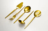 Fecra Pure 5 Parça Servis Seti Gold