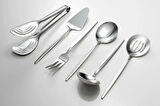 Fecra Luxe Silver 6 Parça Servis Seti Sade