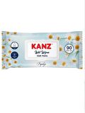 KANZ ISLAK MENDİL PAPATYA 90 LI