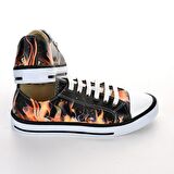 Alev Unisex Beyaz Spor Ayakkabı Günlük Sneakers 7009