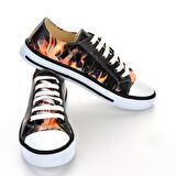 Alev Unisex Beyaz Spor Ayakkabı Günlük Sneakers 7009