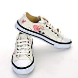 Cat Kedili Unisex Beyaz Spor Ayakkabı Günlük Sneakers 7015
