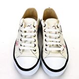 Cat Kedili Unisex Beyaz Spor Ayakkabı Günlük Sneakers 7015