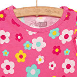 HelloBaby Basic Kız Papatya Desenli Elbise Kız Bebek