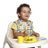 baby me Bebek Hello World Sevimli Arkadaşım Poli Askılı Önlük