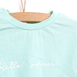 Tuffy Baby in Bloom Tshirt-Tayt Kız Bebek