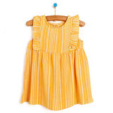 HelloBaby Basic Kız Bebek Fırfırlı Elbise