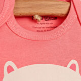 HelloBaby Sevimli Hayvan Surat Kısa Kol Body Unisex