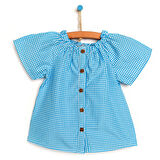 HelloBaby Basic Kız Bebek Pötikareli Gömlek Kız Bebek