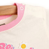 HelloBaby Flower Power Tshirt - Pantolon Kız Bebek