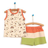 HelloBaby Safari Atlet-Şort Erkek Bebek