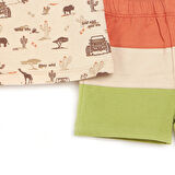 HelloBaby Safari Atlet-Şort Erkek Bebek