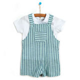 HelloBaby Beach Party Salopet-Tshirt Erkek Bebek