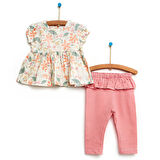 HelloBaby Hello Garden Bluz – Pantolon Kız Bebek