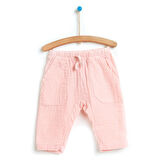 HelloBaby Basic Kız Bebek Cepli Pantolon Kız Bebek