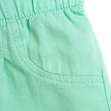HelloBaby Basic Kız Bebek Gabardin Dokuma Pantolon Kız Bebek