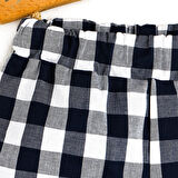 HelloBaby Basic Erkek Bebek Ekose Şort Erkek Bebek