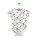HelloBaby Empirme Desen Kısa Kol Body