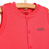 HelloBaby Basic Ribanalı Yelek Kız Bebek