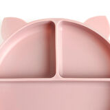 baby plus Vakumlu Silikon Mama Tabağı Lila