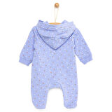 HelloBaby Yenidoğan Kapüşonlu Nakışlı Patikli Tulum Unisex