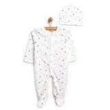 HelloBaby Yenidoğan Patikli Tulum Şapka