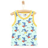 HelloBaby Basic Timsah Baskılı Atlet Tshirt Erkek Bebek