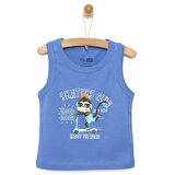 HelloBaby Basic Maymun Baskılı Atlet Tshirt Erkek Bebek