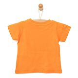 HelloBaby Basic Maymun Baskılı Tshirt Erkek Bebek