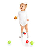 HelloBaby Beyaz Body Uzun Kol 5'li