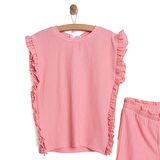 HelloBaby Secret Garden Bluz - Pantolon Kız Bebek
