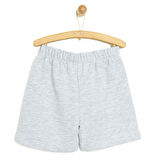 Loney Tunes Erkek Bebek Şort Social Besties Gri Melanj