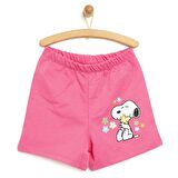 Peanuts Snoopy Şort Kız Bebek