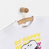 Peanuts Snoopy Tshirt Kız Bebek