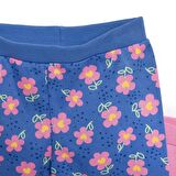 HelloBaby Basic Çiçek Desenli 2li Patiksiz Alt Kız Bebek