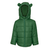HelloBaby Basic Kapüşonlu Kulaklı Mont Erkek Bebek